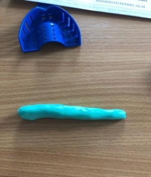 Roll out impression putty